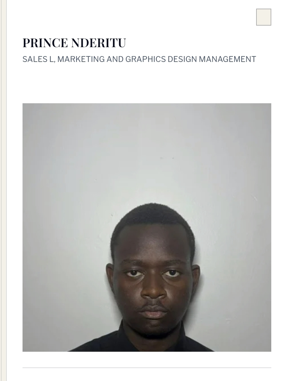 Prince Nderitu